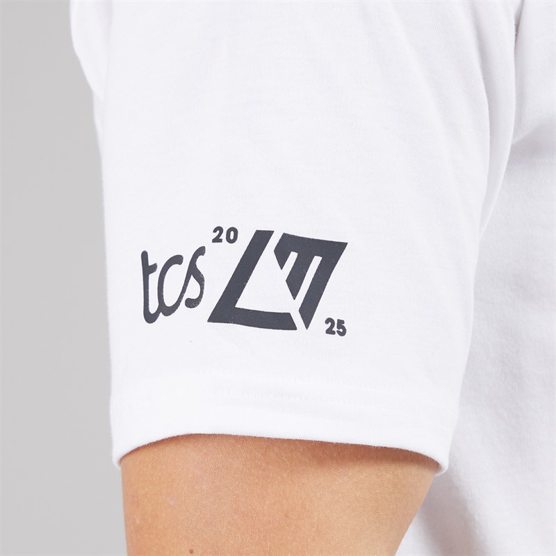 New Balance Mens London Edition Run London Graphic Running T-Shirt White