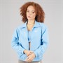 New Balance Womens Sport Woven Track Jacket Blue