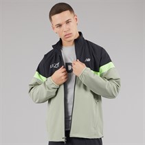 New Balance Mens London Edition Marathon Running Jacket Black