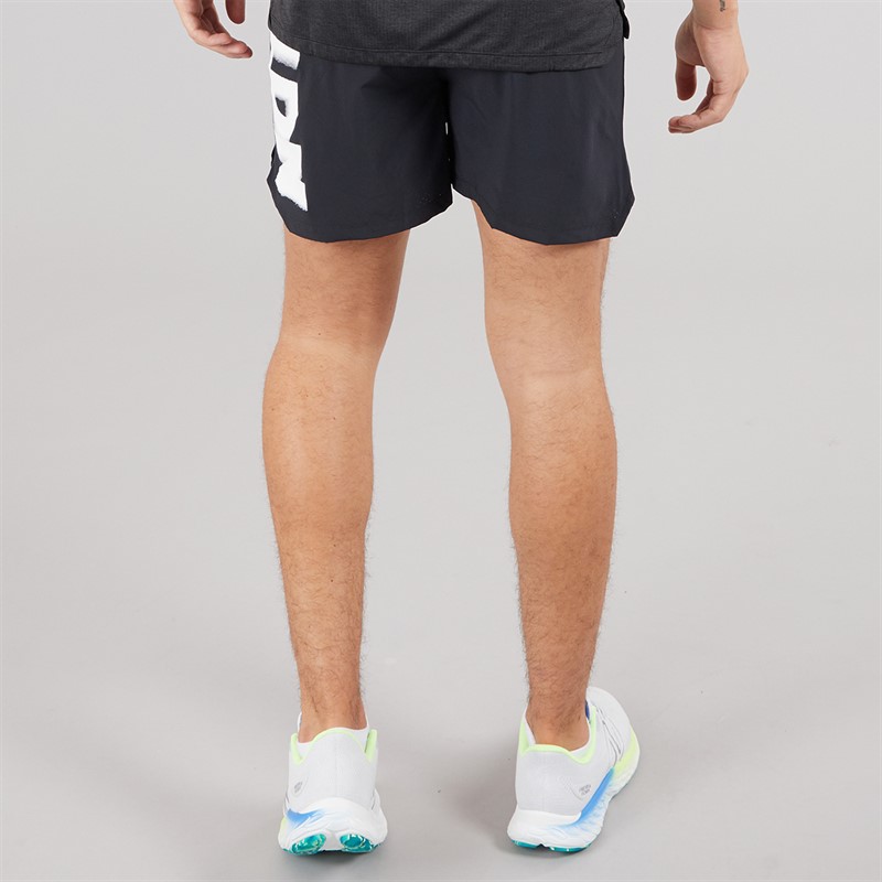 New Balance Mens London Edition RC 5 Inch Running Shorts Black