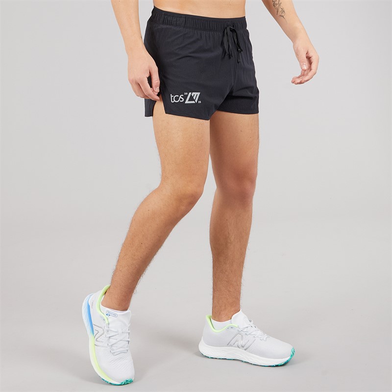 New Balance Mens London Edition RC Ultra Light 3 Inch Running Shorts Black
