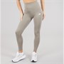 New Balance Womens Harmony High Rise Piping Leggings Dockside/Mocha Brown