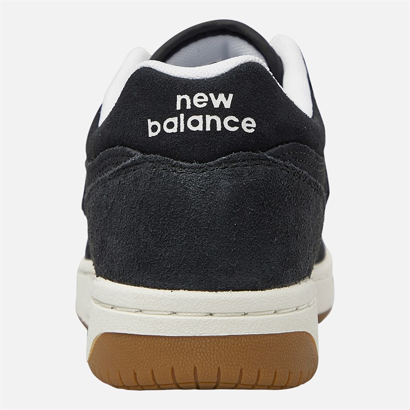 New Balance Junior B480 Trainers Black/White