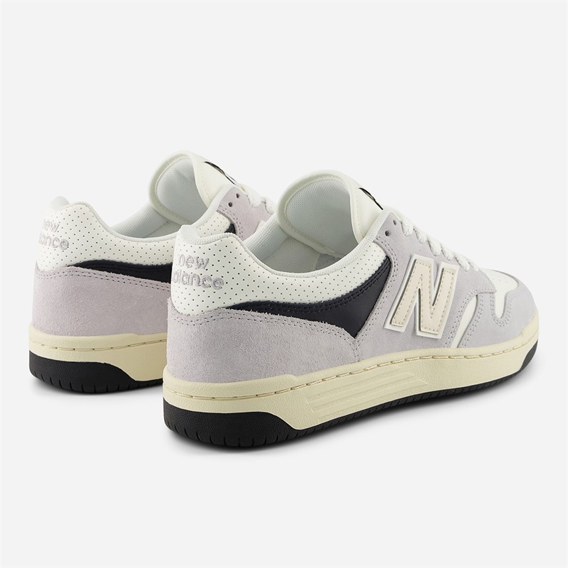 New Balance 480 Trainers Grey/Sea Salt