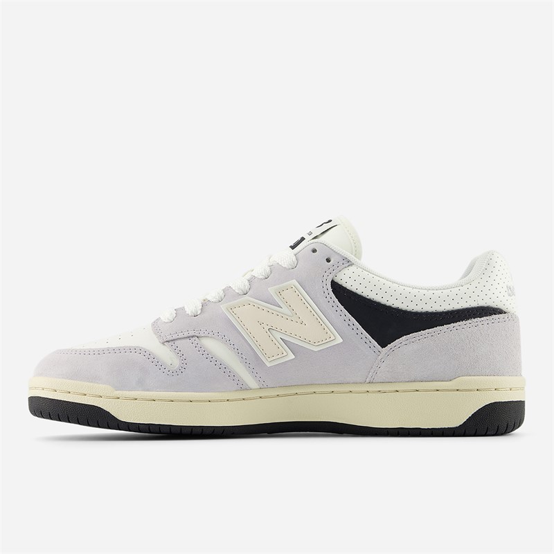 New Balance 480 Trainers Grey/Sea Salt