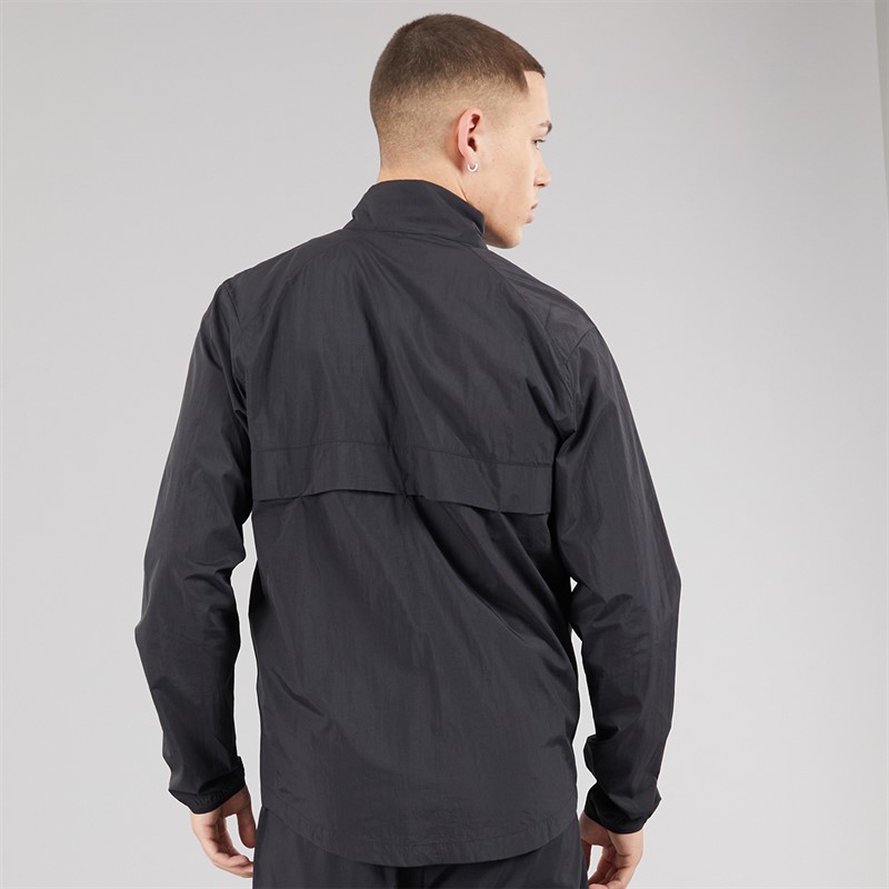 New Balance Mens London Edition Athletics Packable Running Jacket Black