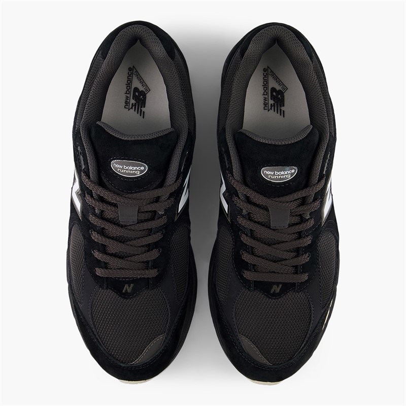 New Balance 2002R Trainers Black/Timber Wolf White