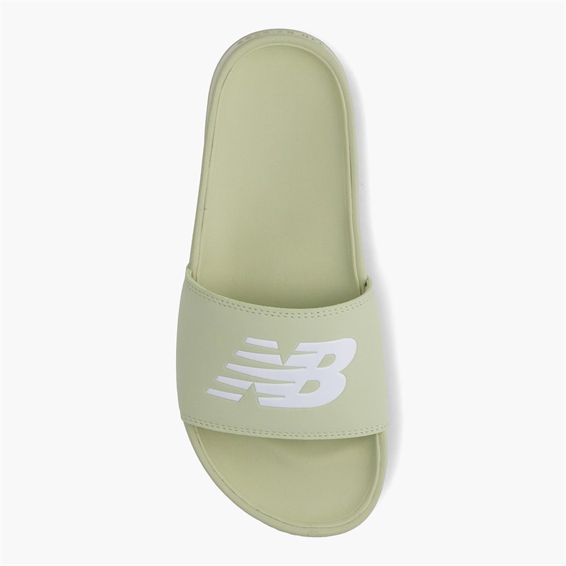 New Balance Womens 200 Sliders Everglade Green/White