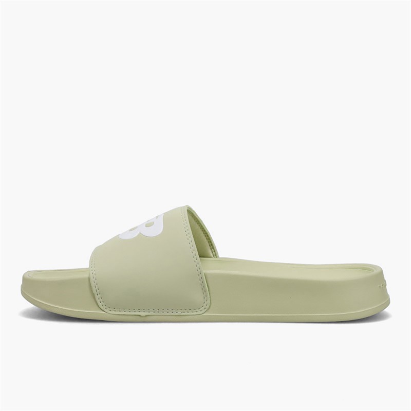 New Balance Womens 200 Sliders Everglade Green/White