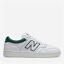 New Balance 480 Trainers White/Green