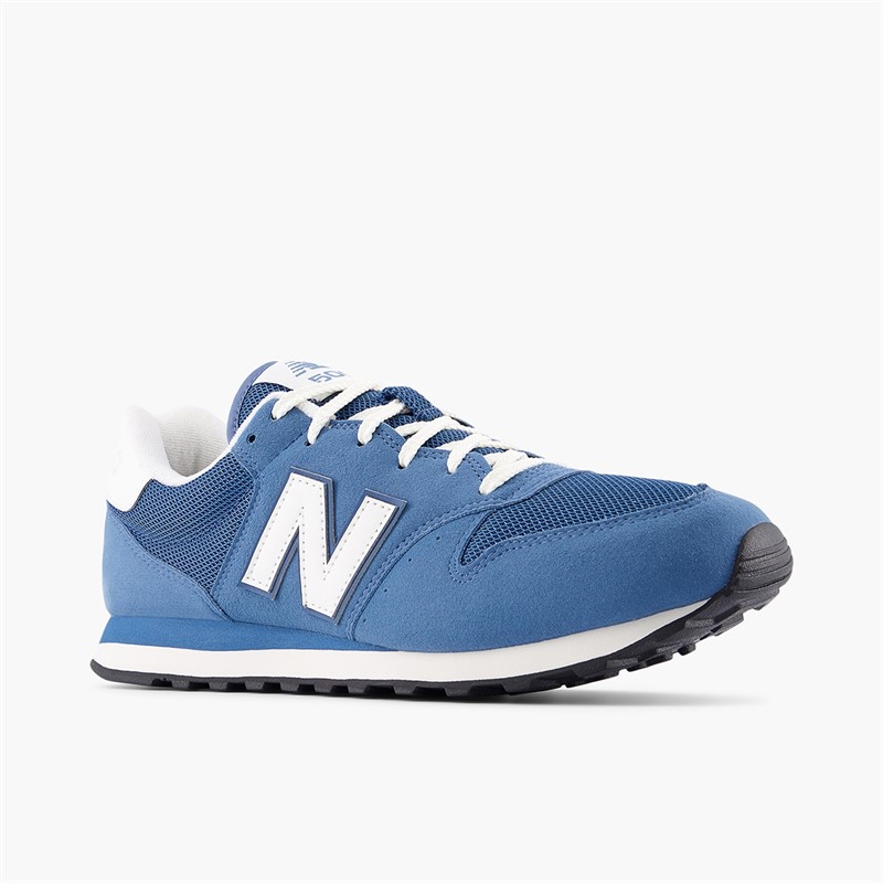 New Balance Mens 500 Trainers Shoreline Blue