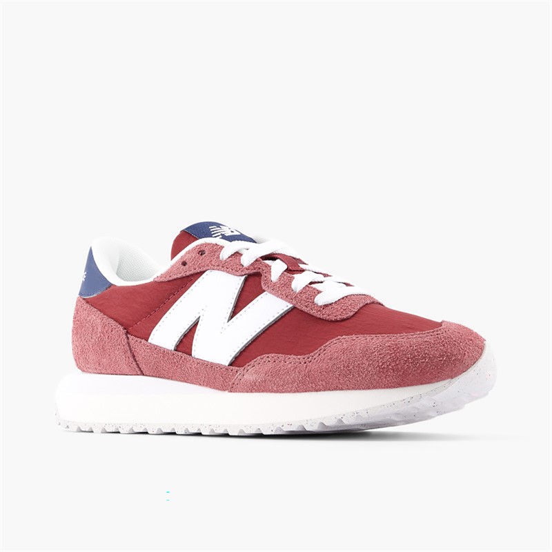 New Balance Womens 237 Trainers Red/White