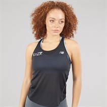 New Balance Womens London Edition Impact Running Tank Top Black