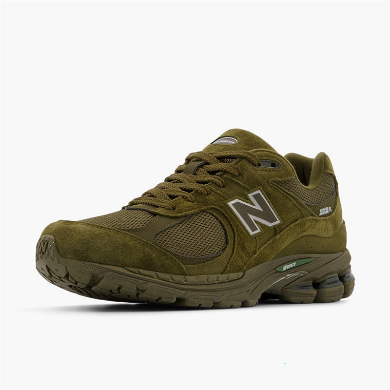 New Balance 2002R Trainers Woodland/Dark Alpine Green