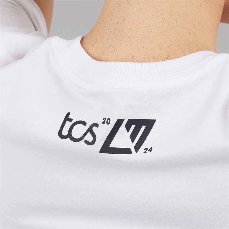 New Balance Womens London Edition Graphic T-Shirt White