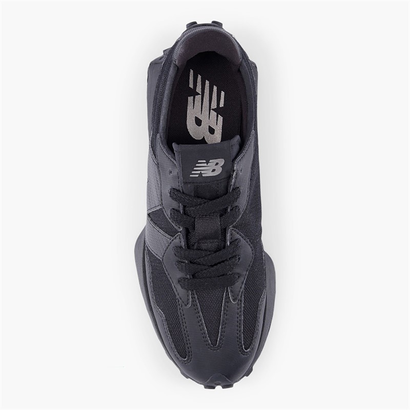 New Balance 327 Trainers Black/Black