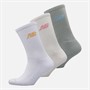 New Balance lot de 3 chaussettes crew de saison Multi
