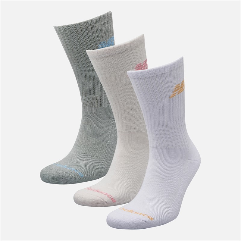 New Balance lot de 3 chaussettes crew de saison Multi