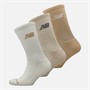 New Balance lot de 3 chaussettes crew de saison Multi