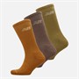 New Balance Chaussettes mi-hautes Homme, lot de trois le quotidien Multi