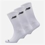 New Balance Chaussettes basses Homme - lot de trois Blanc
