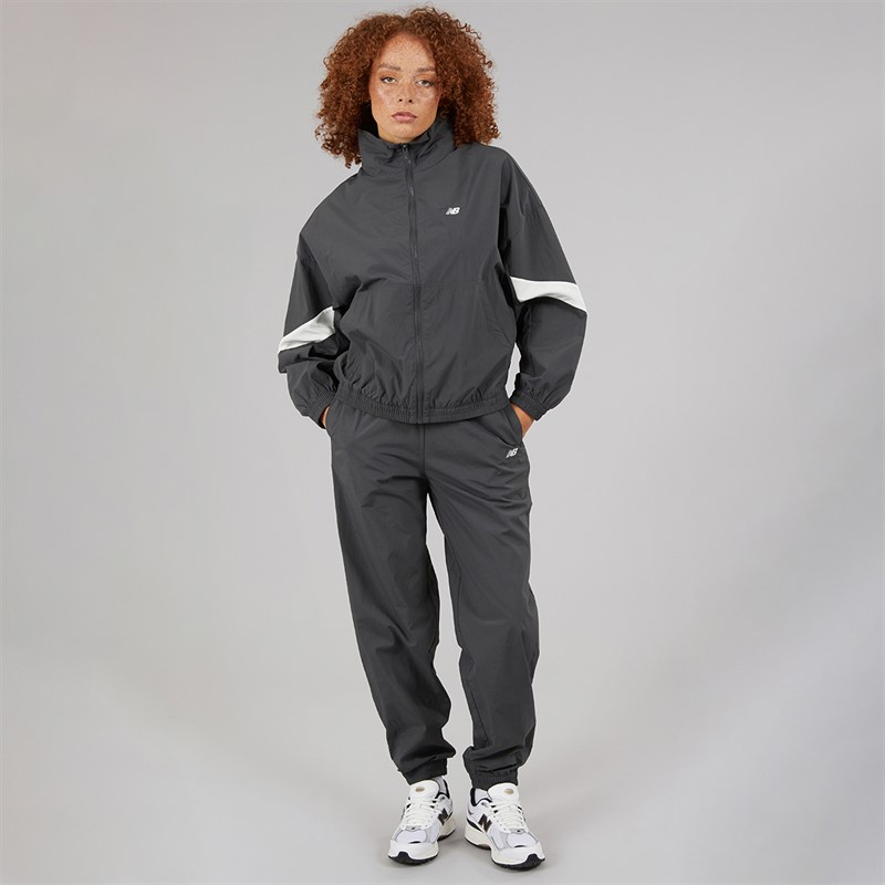 New Balance Womens Athletics Remastered Woven Pants Black