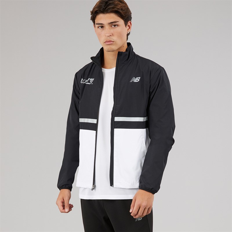 New Balance Mens TCS London Edition 2023 Marathon Surplus Jacket Black