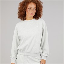 New Balance Womens Sport Essentials Sweatshirt Ash Heather