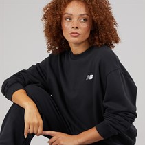 New Balance Womens Sport Essentials Sweatshirt Black