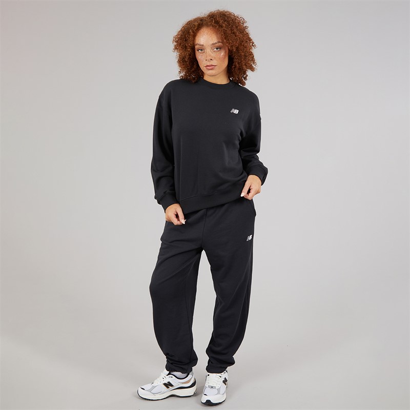 New Balance Womens Sport Essentials Sweatshirt Black