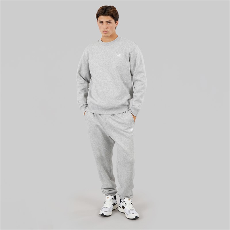 New Balance Mens Sport Essentials Sweatshirt Athletic Grey Heather