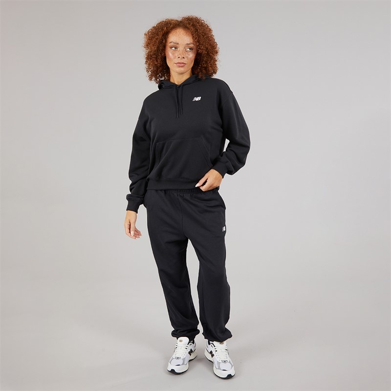 New Balance Womens Sport Essentials Hoodie Black