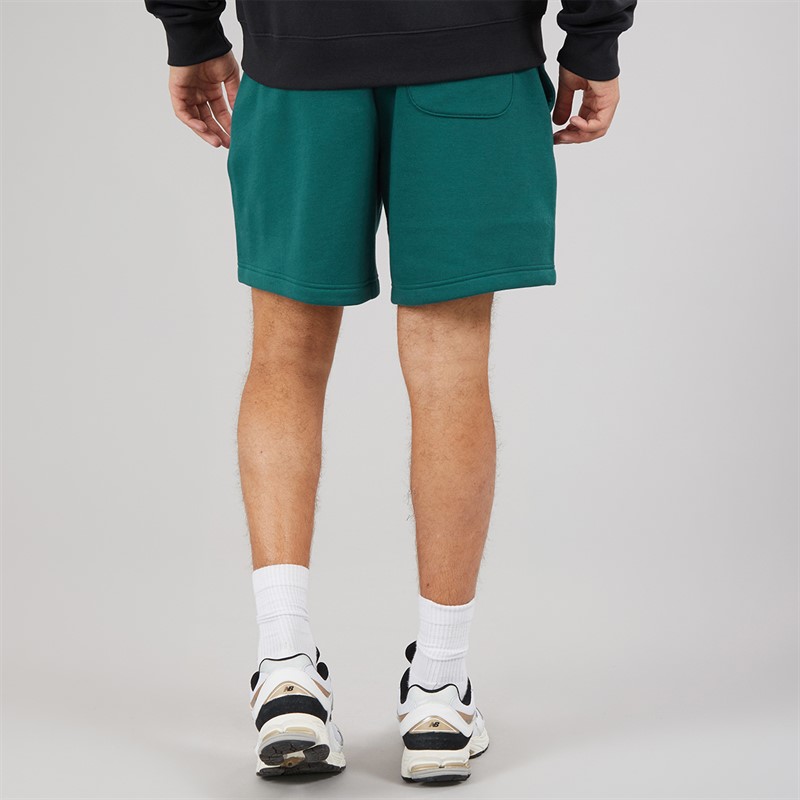 New Balance Mens Sport Essentials Shorts Medusa Green
