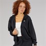 New Balance Womens Sport Essentials Full Zip Hoodie Black