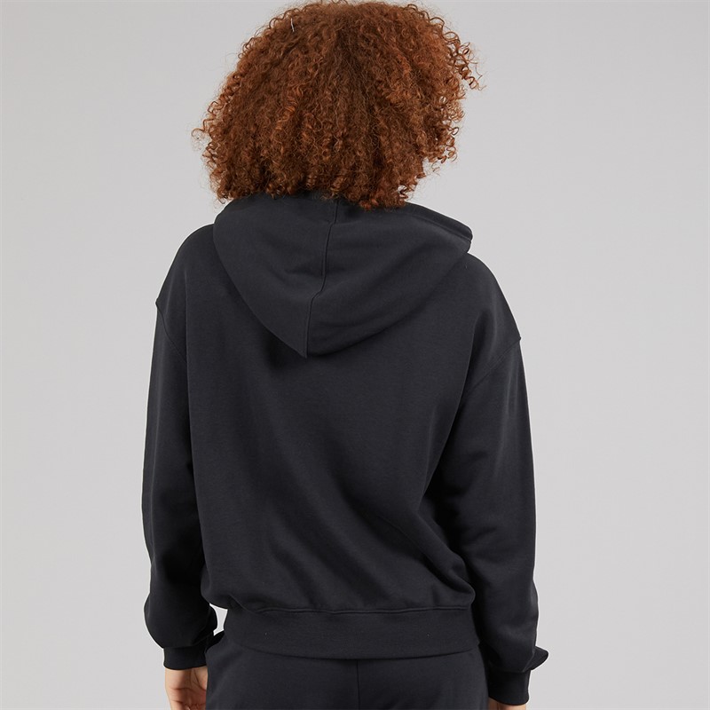 New Balance Womens Sport Essentials Full Zip Hoodie Black
