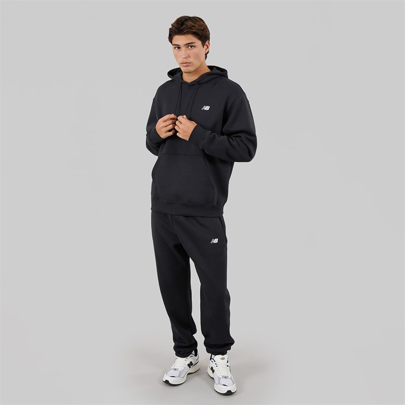 New Balance Mens Sport Essentials Fleece Hoodie Black