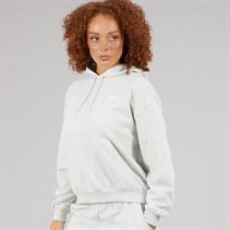 New Balance Womens Sport Essentials Hoodie Ash Heather