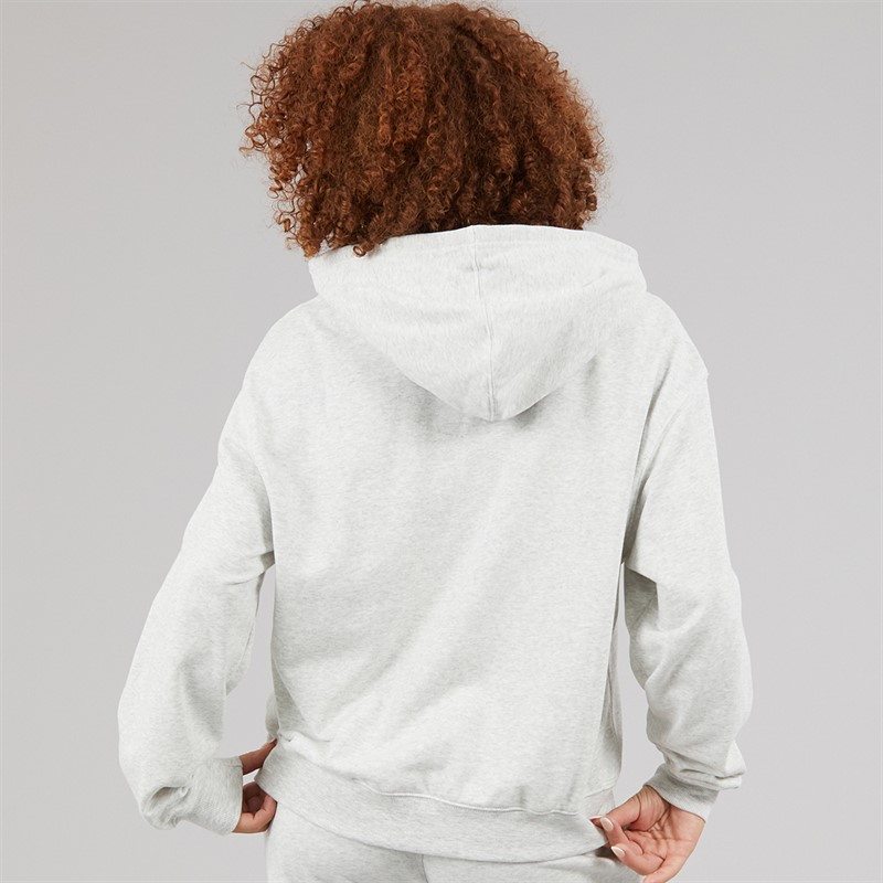 New Balance Womens Sport Essentials Hoodie Ash Heather