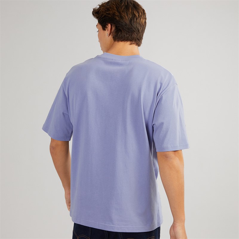 New Balance Mens A Perfect Match Tennis Graphic T-Shirt Dusk Blue