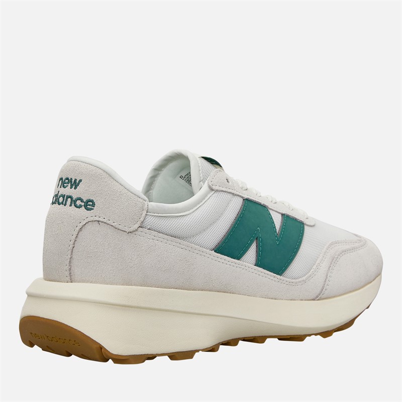 New Balance 370 Trainers Sea Salt/New Spruce