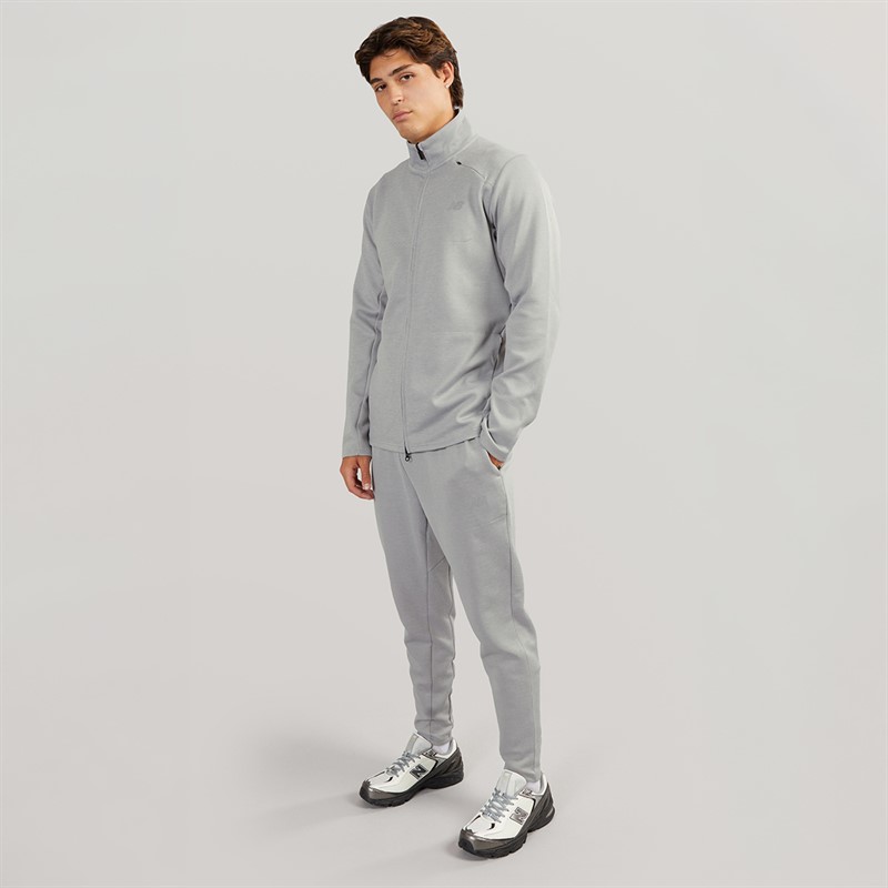 New Balance Mens Tech Knit Training Track Pants Athletic Grey
