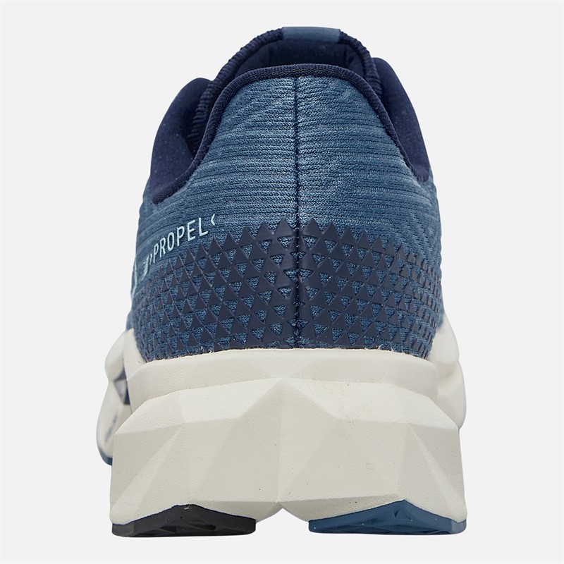 New Balance Womens Fuelcell Propel V5 Neutral Running Shoes Heron Blue/Navy/Angora