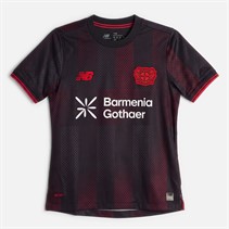 New Balance Junior SVB Bayer 04 Leverkusen 25/26 Home Jersey Black/Red