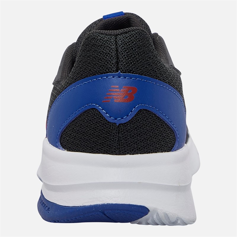 New Balance Junior 578 Neutral Running Shoes Black/Team Red