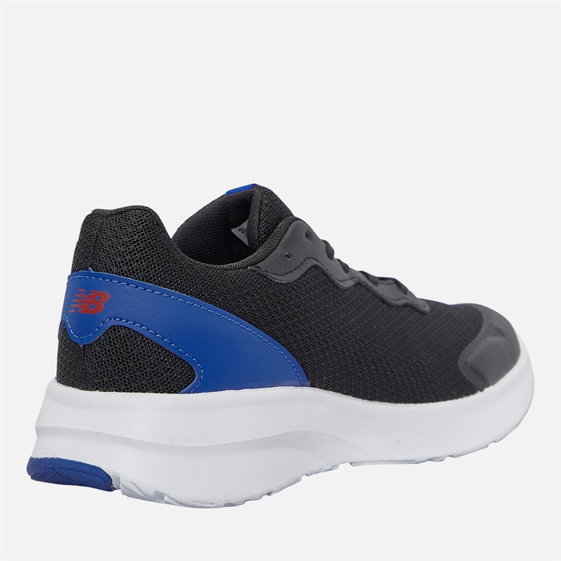 New Balance Junior 578 Neutral Running Shoes Black/Team Red