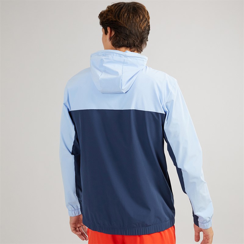 New Balance Mens Woven Full Zip Jacket Navy