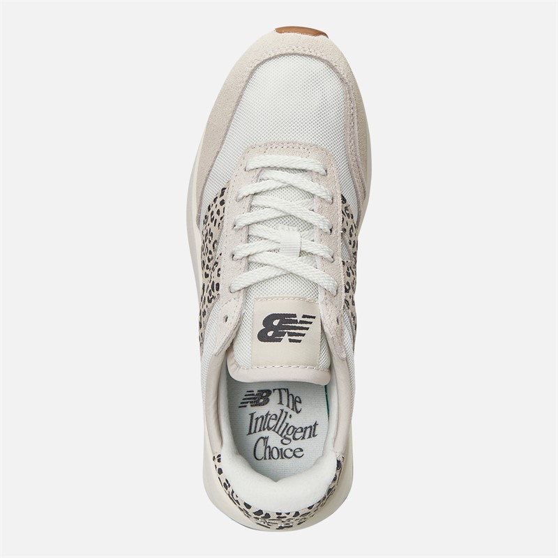 New Balance Womens 370 Trainers Moonbeam/Leopard