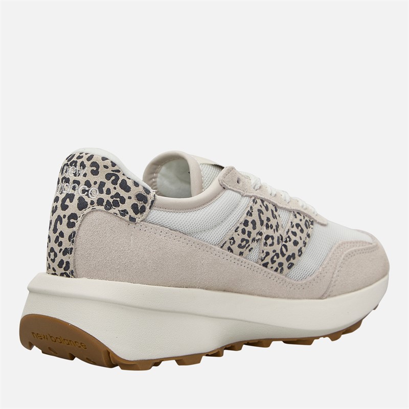 New Balance Womens 370 Trainers Moonbeam/Leopard