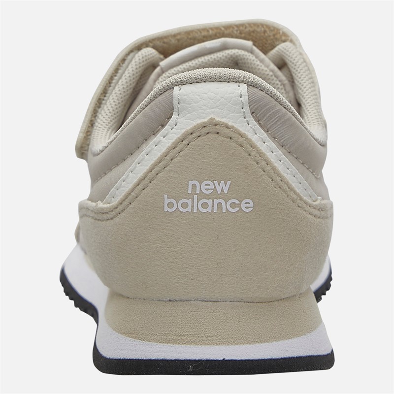 New Balance Kids 323 Hook And Loop Trainers Beige