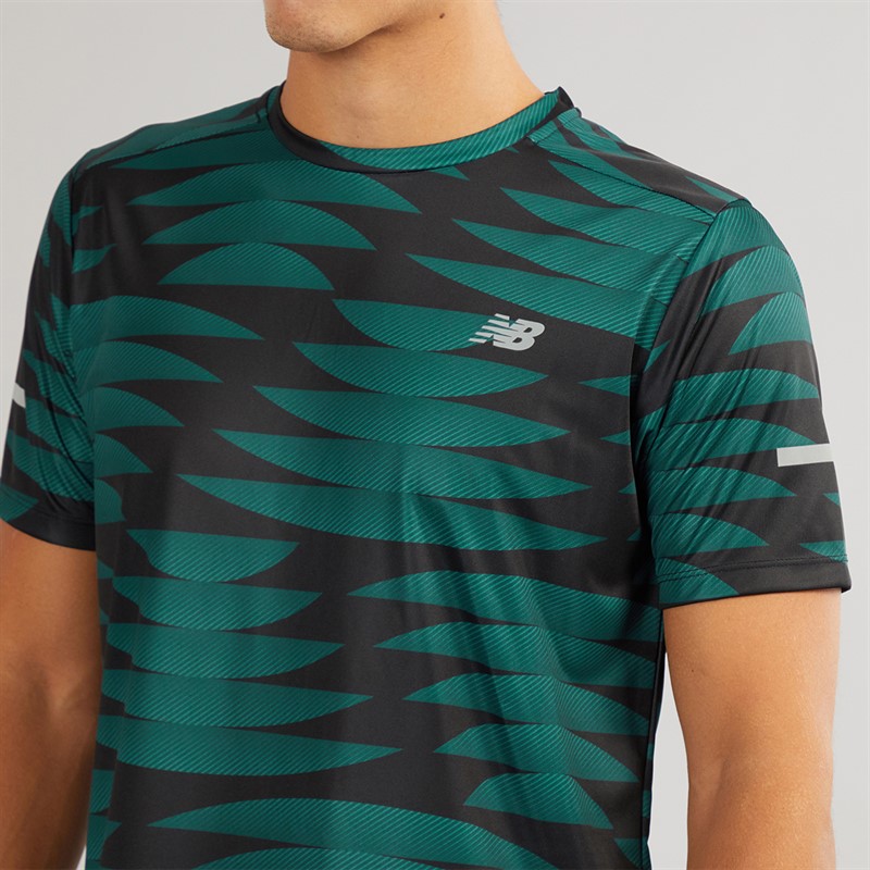 New Balance Mens Sports Essentials Poly T-Shirt Multi